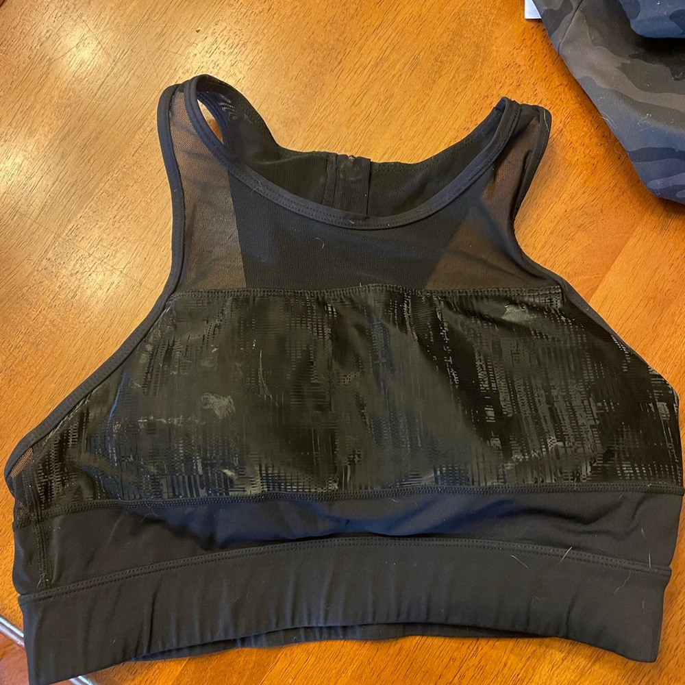 Zyia black all star bra